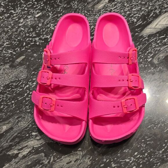 BRAND NEW JESSICA CARLYLE DOUBLE STRAP  OPEN TOE SANDAL - Picture 2 of 14